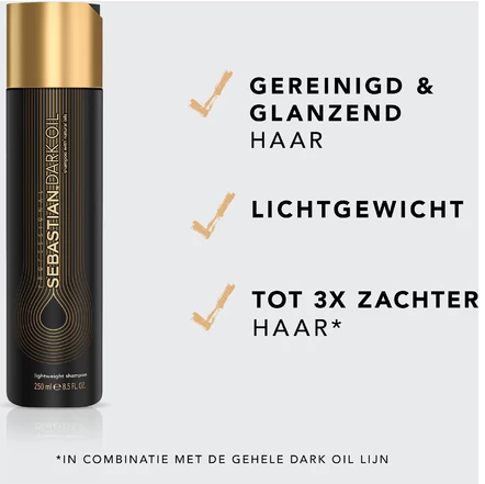 Sebastian Dark Oil Shampoo 250ml - Afbeelding 2