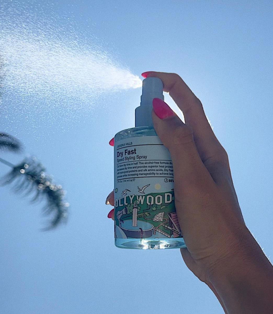 J Beverly Hills BLUE Dry Fast 236ml - Afbeelding 2