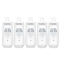 5x Goldwell Dualsenses Ultra Volume Bodifying Shampoo 1000ml