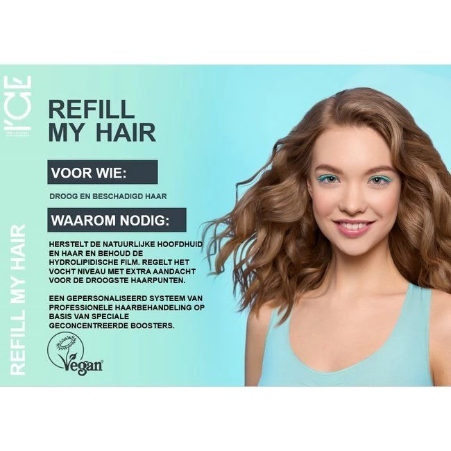 ICE Professional Refill My Hair Mask 750ml - Afbeelding 2