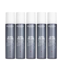 5X Goldwell StyleSign Power Whip Mousse 300ml