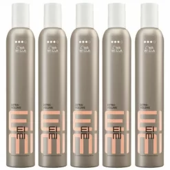 5x Wella EIMI Extra Volume Mousse 500ml